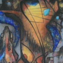 "ohne Titel" - Öl auf Leinwand 80 x 60 cm, 2025