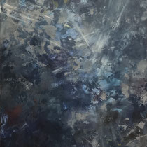 „Nebel“ Acryl auf Leinwand, 60x90cm, 03/2021