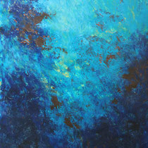 "Sog" Acrylmalerei, 100 x 70cm, 09/2013 - verkauft