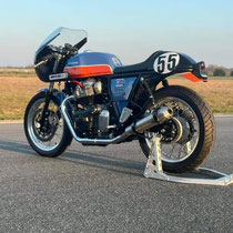 Royal Enfield 650 GT continental 2022 pour la compétition Royal GT Cup
