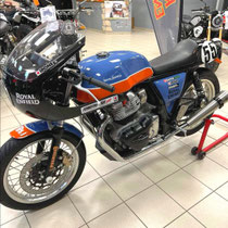 Royal Enfield 650 GT continental 2022 pour la compétition Royal GT Cup
