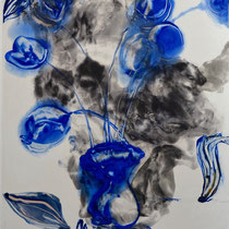 Patrick Baillet, BOUQUET III  :100x140cm- Galerie Gabel, Biot 