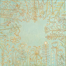 Im Garten I   -Acryl auf Leinwand   30x30   2021