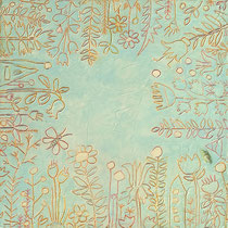 Im Garten II   -Acryl auf Leinwand   30x30   2021
