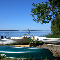 Unternehmen Sie mit einem unserer 3 Boote Touren in die weitläufigen Inselwelten des Päijänne See Nationalparks.