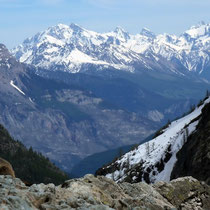 Pelvoux-Ècrins-Gruppe 4 - Blick vom Glacier Noire