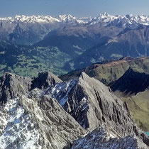 Ötztaler Alpen 4 - Blick vom Schesaplanagipfel