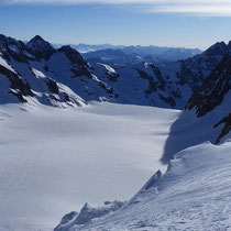 Pelvoux-Ècrins-Gruppe 5 - Blick vom Gipfel des Dôme de Neige des Écrins