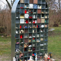 Motiv 15 - Motivwand, Friedhof Freiburg