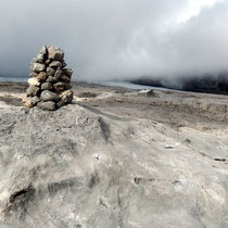 Gipfelblick zur Cabane de Prarochet