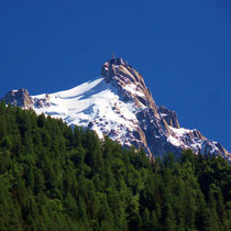 Motiv 15 - Aiguille du Midi, Blick von Chamonix