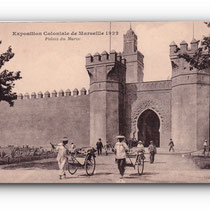 Exposition Coloniale de MARSEILLE  - Palais du Maroc - 1922