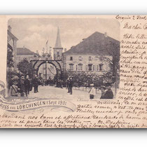 - Gruss aus LÖRCHINGEN - 02.01.1902 -