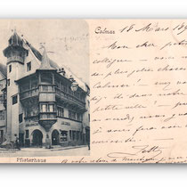 - Pfisterhaus - COLMAR - 18.03.1898 -