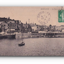 Le Bassin du Centre - HONFLEUR - 26.04.1908