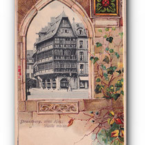 - Altes Haus - STRASSBURG - 13.06.1907.