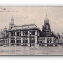 - OSTENDE - Kursaal , du côté du Châlet du roi -