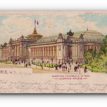 - Exposition Universelle - Le Grand Palais - PARIS -07.08.1900 -