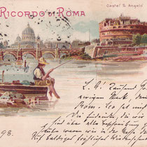 ROMA - 08.05.1898 - Erinnerung an Rom - Souvenir de Rome - Memory of Rome