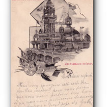 - Exposition Universelle de PARIS 1900 - Le Pavillon Suédois - 18.06.1900 -
