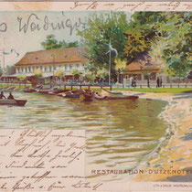 Restauration Dutzendteich Park - 28.08.1888