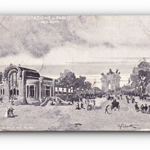- Stazione al Parco -MILANO - 09.08.1906 -