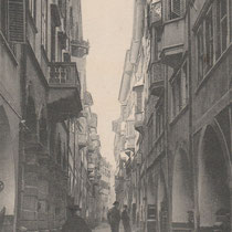 - Laubengasse - BOZEN - 25.08.1911 -
