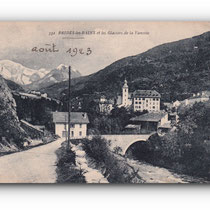 - Les Glaciers de la Vanoise - BRIDES - les - BAINS - 08.08.1923 -