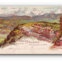 Gruss vom Gurten - 10.09.1900 - Salutations depuis le Gurten - Greetings from the Gurten