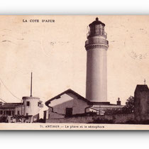 - Le phare et le sémaphore - ANTIBES - 22.08.1935 -