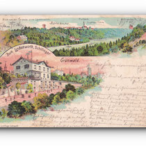 - Zum Lindenwirth - Schillinger - GRÜNWALD - 30.04.1900 -