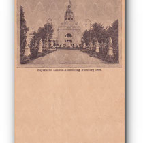 Bayrische Landes - Ausstellung - NÜRNBERG - 15.10. 1896