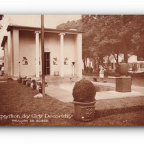- Pavillon de Suède - Expositions des Arts Décoratifs - PARIS - 1925 -