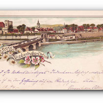 - Gruss aus DIEDENHOFEN bei Metz - 31.12.1894 -