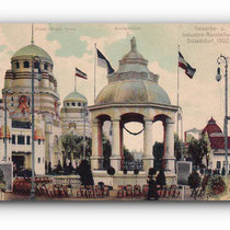 - Gewerbe- u. Industrie - Ausstellung - DÜSSELDORF  27.08.1902 -