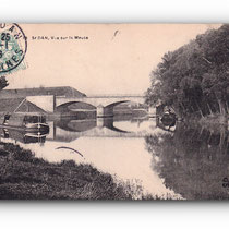 - Vue sur la Meuse - SEDAN - 03.01.1906 -