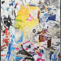 Ammersee III, décollage, 57,2 x 43,6 cm, 2016