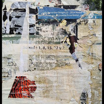 Ciculación, décollage, 22,3 x 17,9 cm, 2020