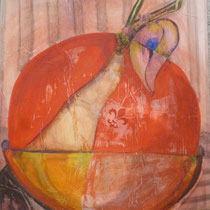 1997, BIG APPLE, 100 x 140, Acryl