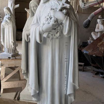 St Thérèse de Lisieux - Marbre de Carrare - Brésil