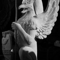 Griphon médiéval - Grès de Florence - Italie