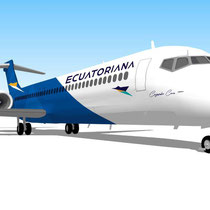 Courtesy: Ecuatoriana Airlines