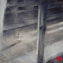 alessandro papetti, "ex-voto", 2024, 40 x 40 cm, oil on canvas – erlas galerie