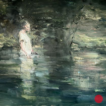 alessandro papetti, "acqua", 2017, 80 x 100 cm, oil on canvas – erlas galerie