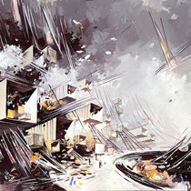 inna artemova, "#234", 2022, 115 x 150 cm, oil on canvas – erlas galerie