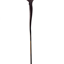markus priller, o.t., unique, 1994, height 195 cm, maple /ahorn on iron base, photo©klaus_costadedoi – erlas galerie