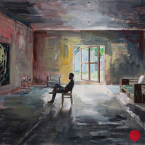dénesh ghyczy, "max in marfa", 2019, 125 x 165 cm, oil and acrylic on canvas – erlas galerie