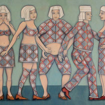 michou hutter, "geheimnis 2", 2020, 115 x 145 cm, oil on cotton – erlas galerie