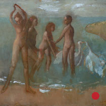 roger schindler, "schwäne", 2017, 85 x 100 cm, oil on canvas – erlas galerie