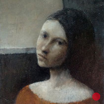 roger schindler, "fenster", 2016, 20 x 15 cm, oil on wood – erlas galerie